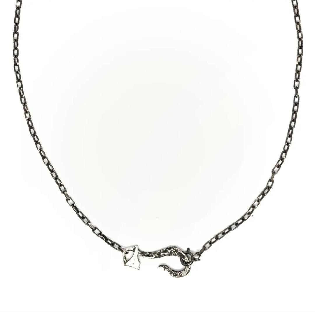 アクセサリー VAINON Destroyed Carabiner Necklace