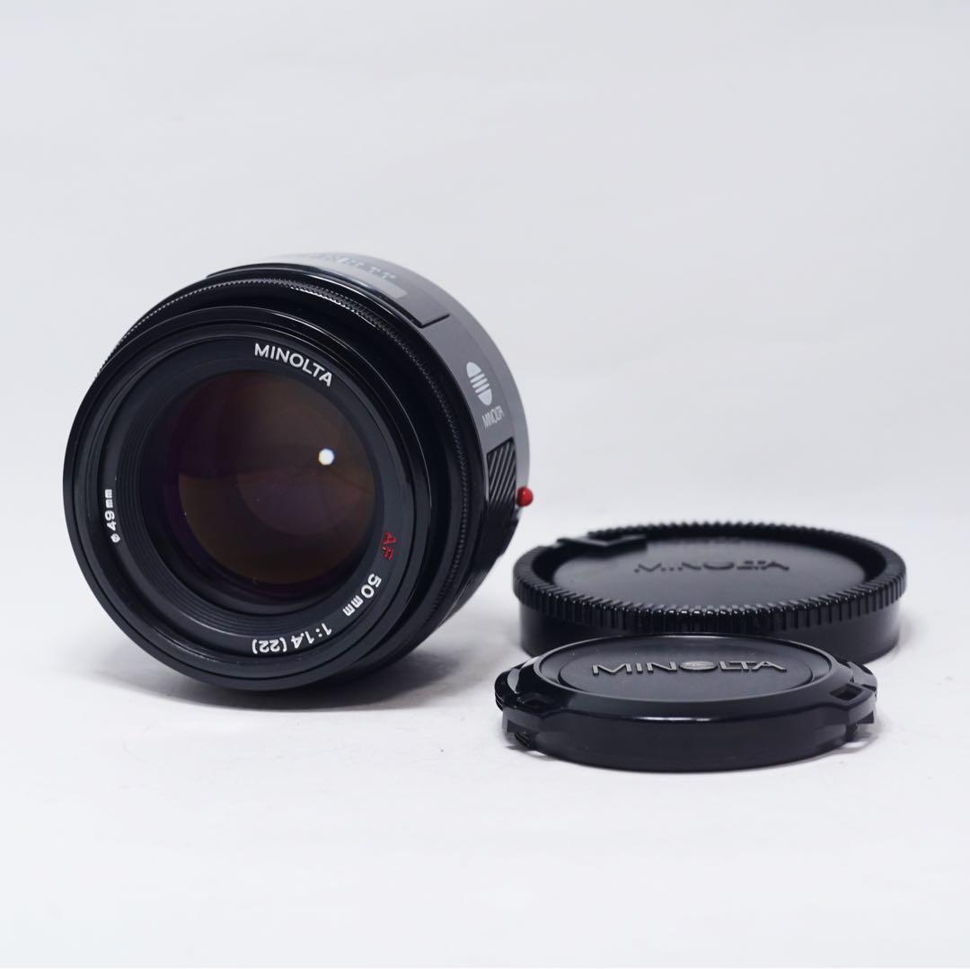 美品 MINOLTA AF 50mm f1.4 (22) 動作確認済