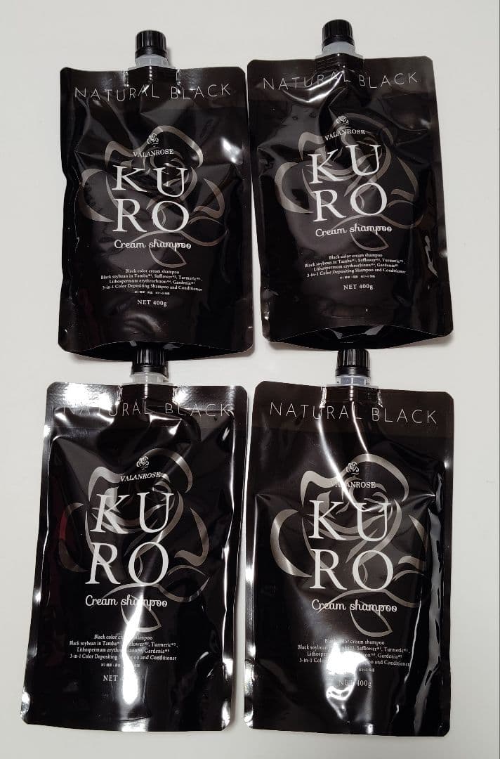 【未開封品】Kuro ナチュラルブラック クリームシャンプー 400g