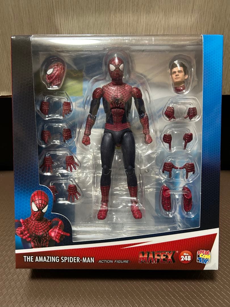 メディコム・トイ MAFEX No.248 アメイジング スパイダーマン　開封品