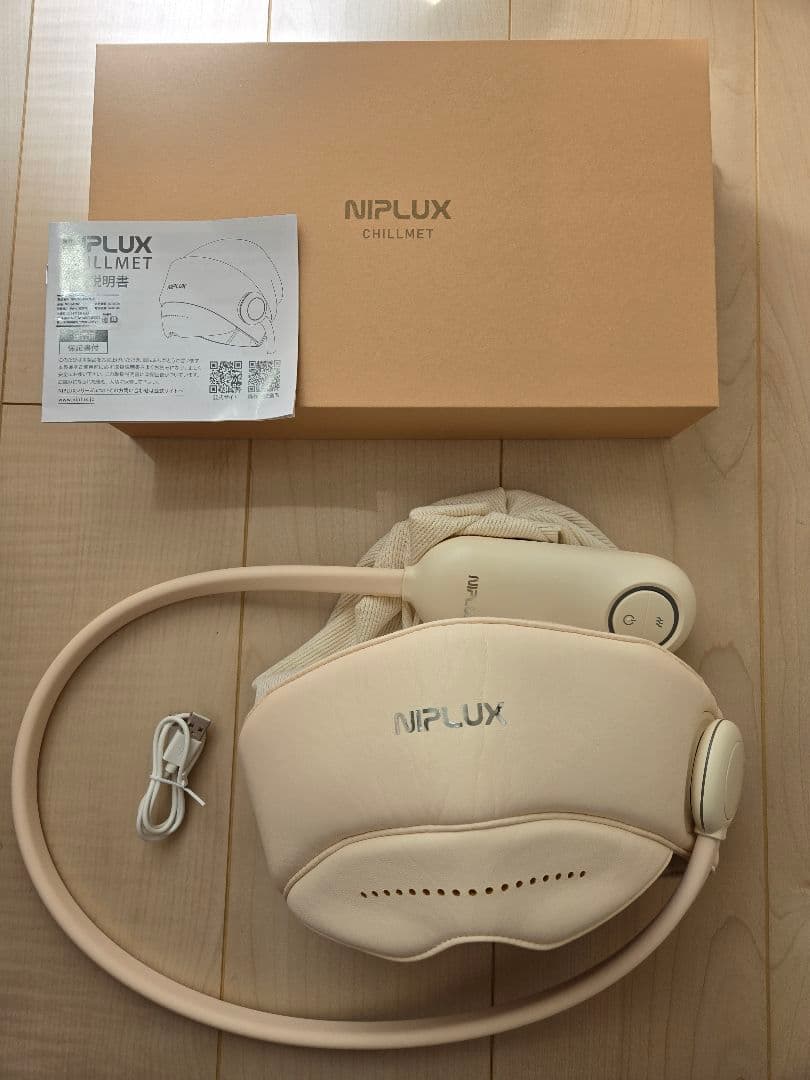 NIPLUX CHILLMET チルメット マッサージ器 充電式 頭皮マッサージ