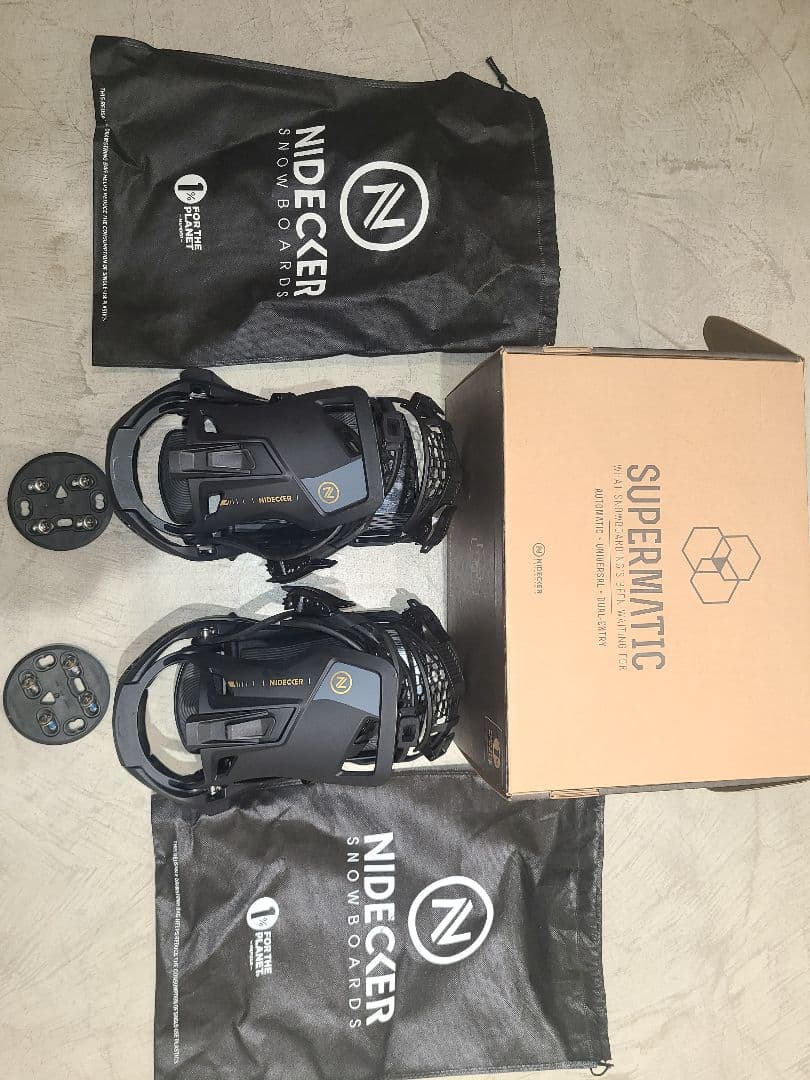 NIDECKER ナイデッカー L スーパーマティック23-24 美品 付属完備