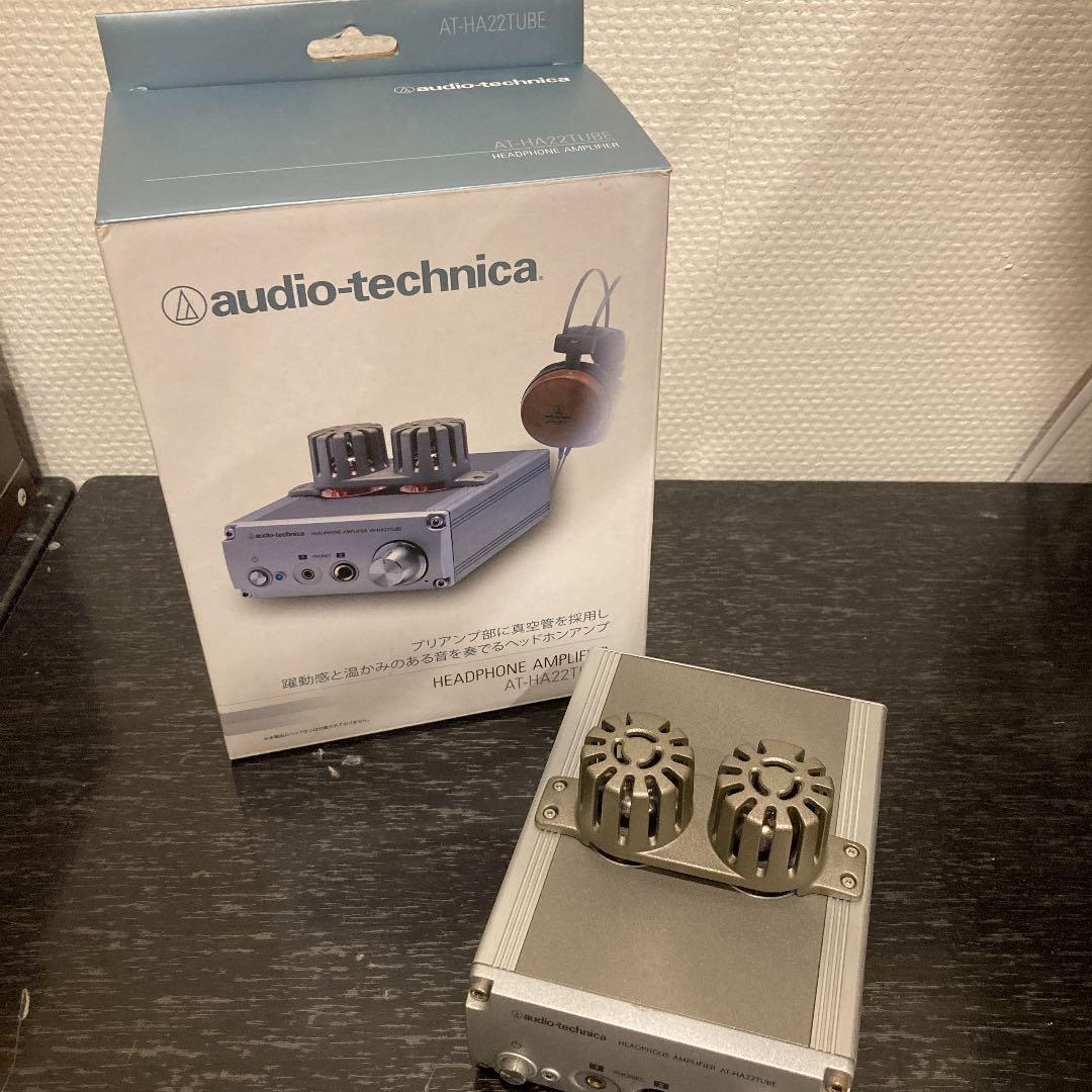 オーディオテクニカ　ヘッドホンアンプ　AT-HA22TUBE