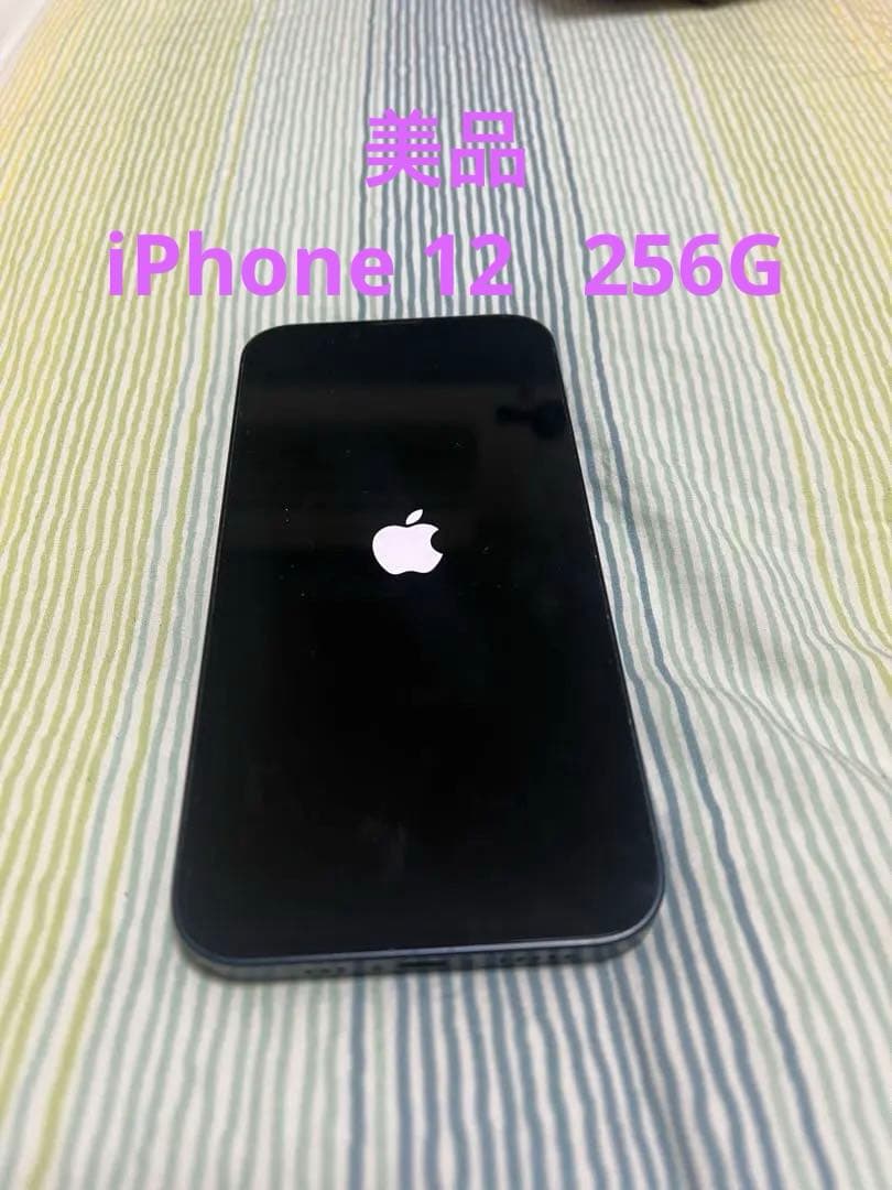 【美品　値下げしました】Apple iPhone 12 ブラック 256G 本体