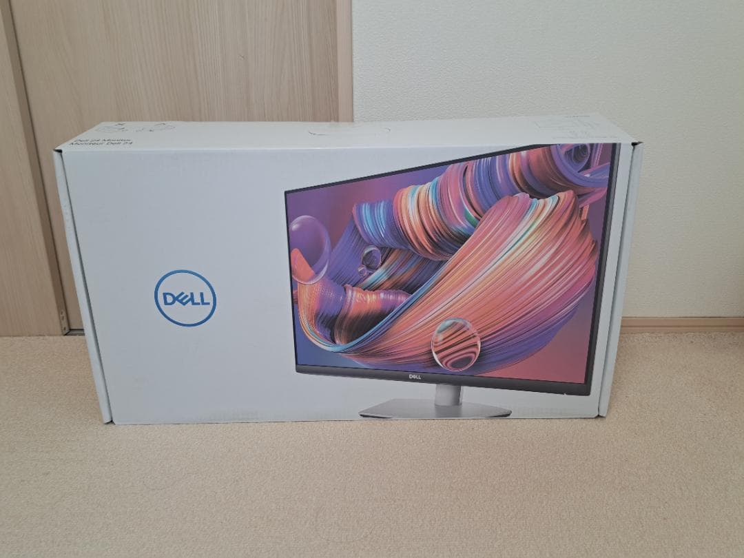 DELL モニター 本体 シルバー