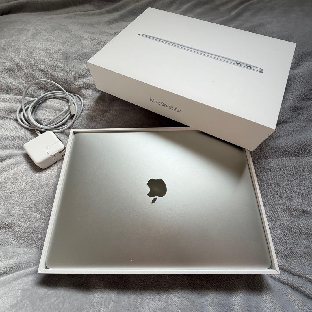 MacBook Air M1 ノートPC 13インチ 8GB シルバー 充電器付