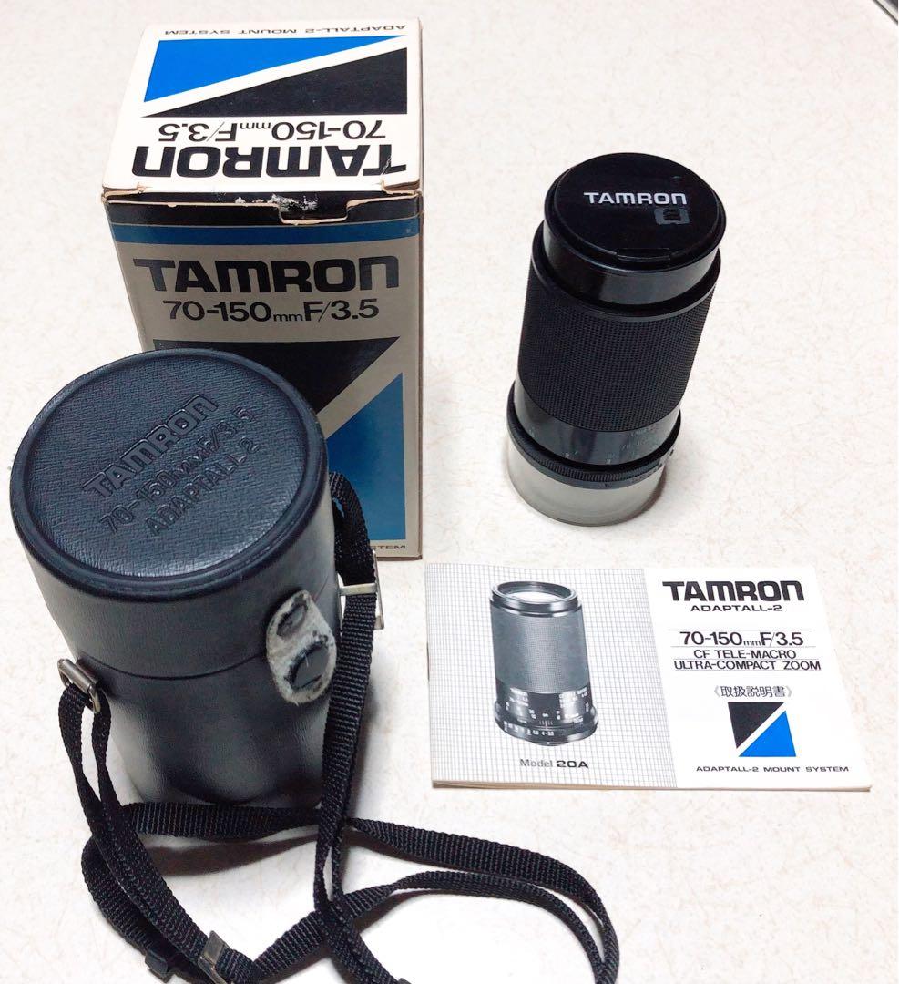 その他 TAMRON 70-150mm F/3.5 CF TELE-MACRO ZOOM