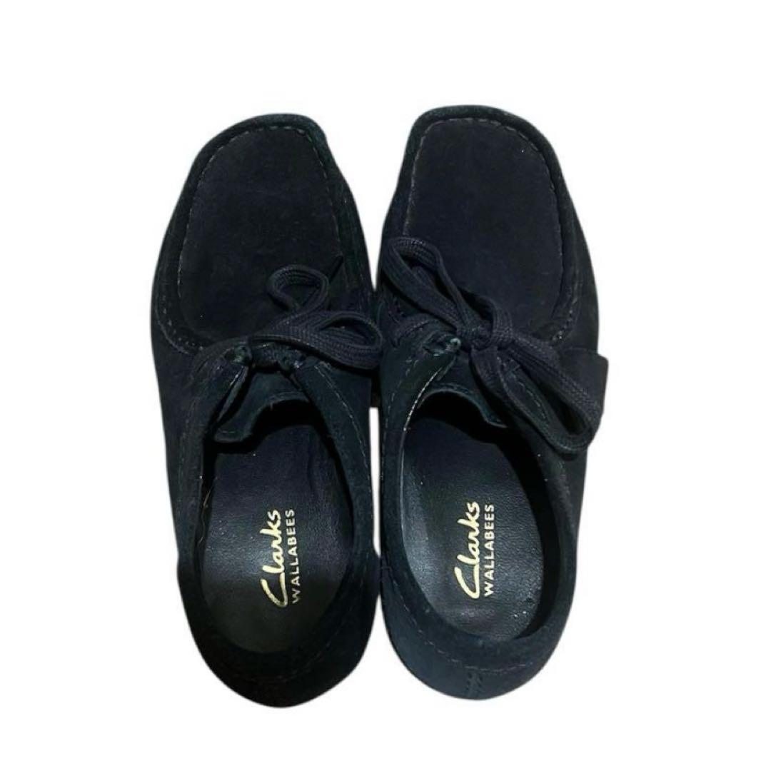 Clarks ワラビー モカシン 黒