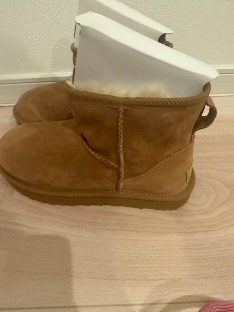 UGG W CLASSIC MINI II ブラウン 24cm