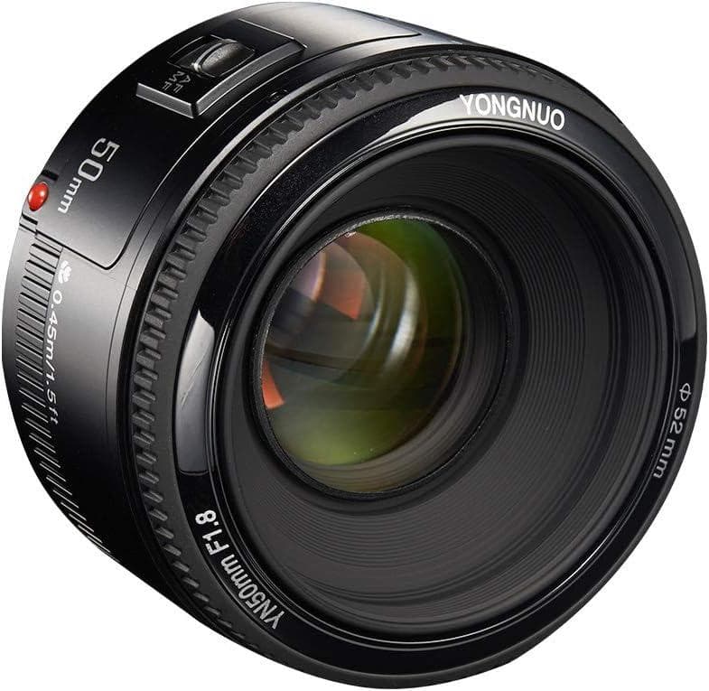 YONGNUO製 AF 50mm f1.8 大口径 オートフォーカス レンズ