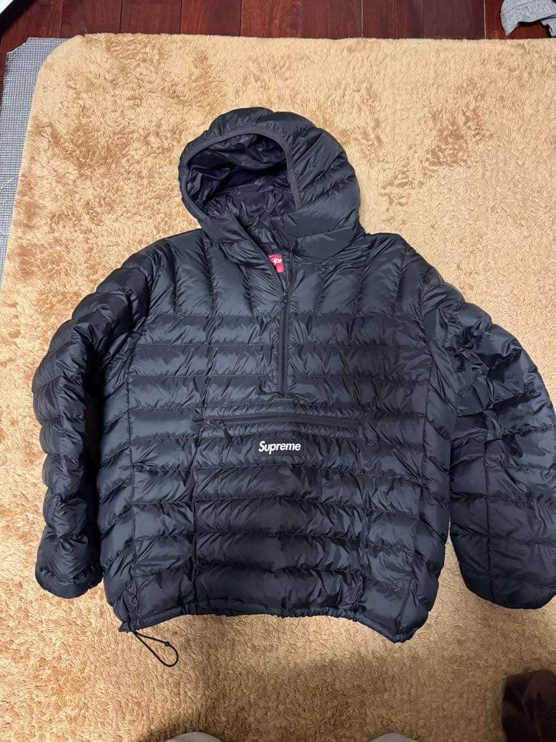 Supreme Micro Down ブラックMサイズ