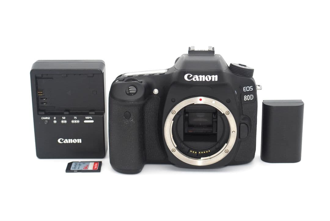 SDカード付き♪Wi-Fi機能搭載♪Canon 80D ボディ♪