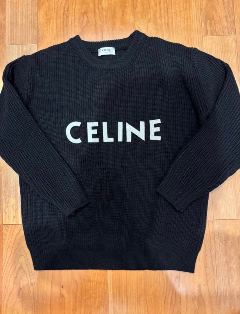 r*n様 CELINE ブラック セーター S ブラック