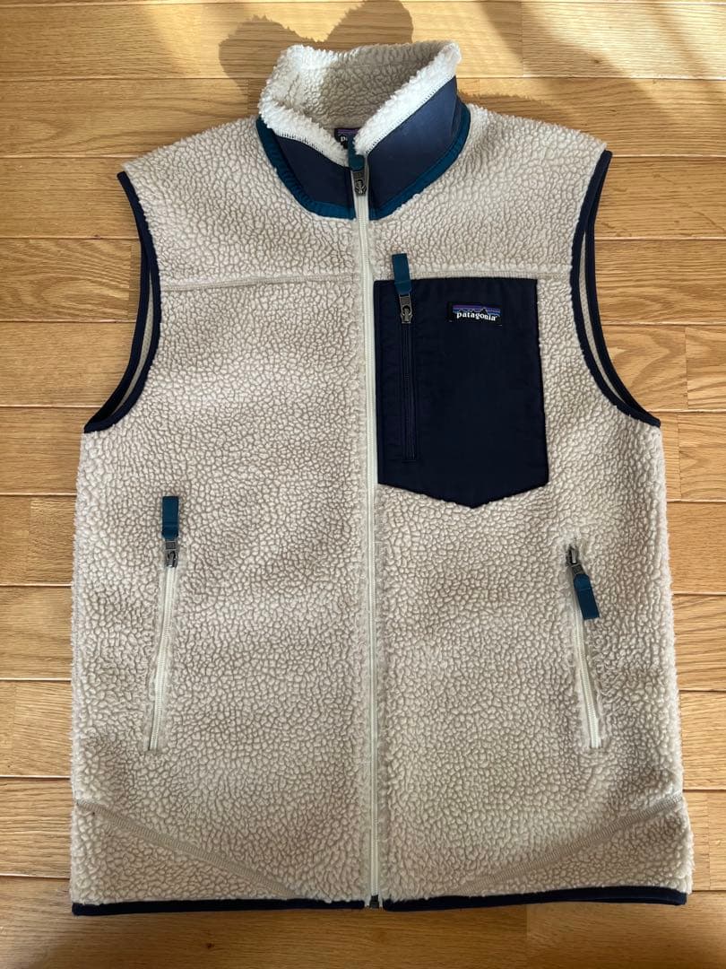 patagonia レトロXベスト M ナチュラル