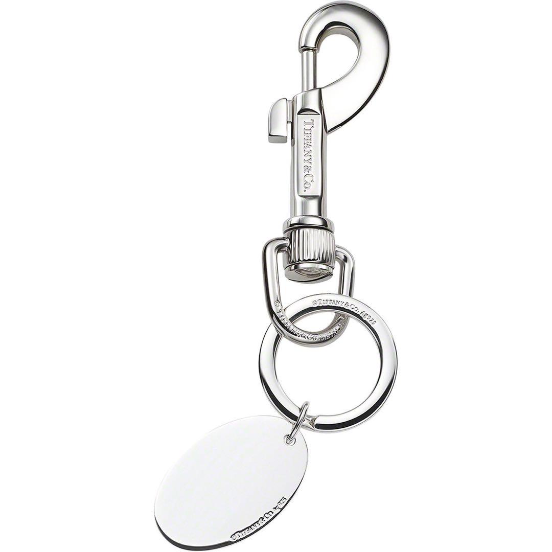 Supreme / Tiffany Oval Tag Keyring キーリング