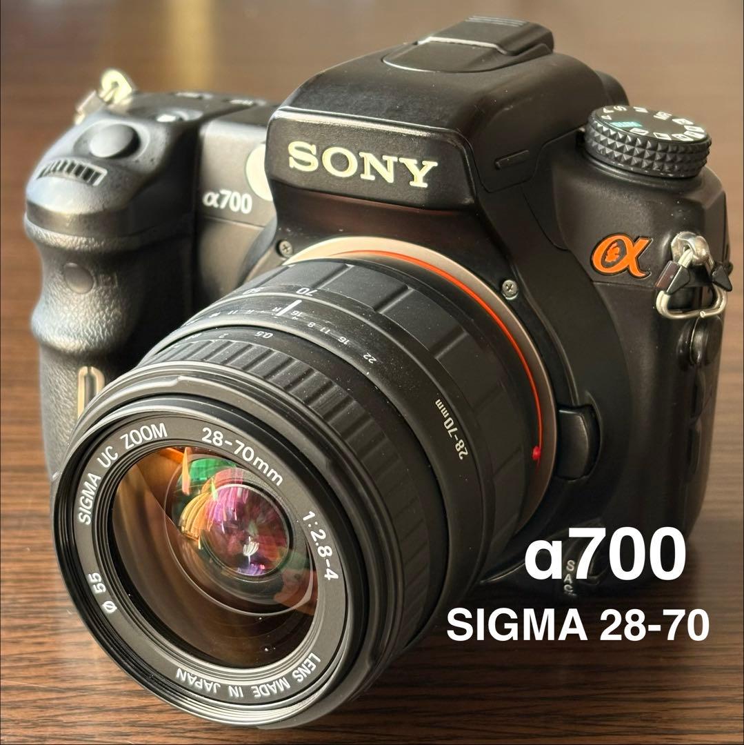 SONY α700 SIGMA 28-70mm レンズセット Aマウント