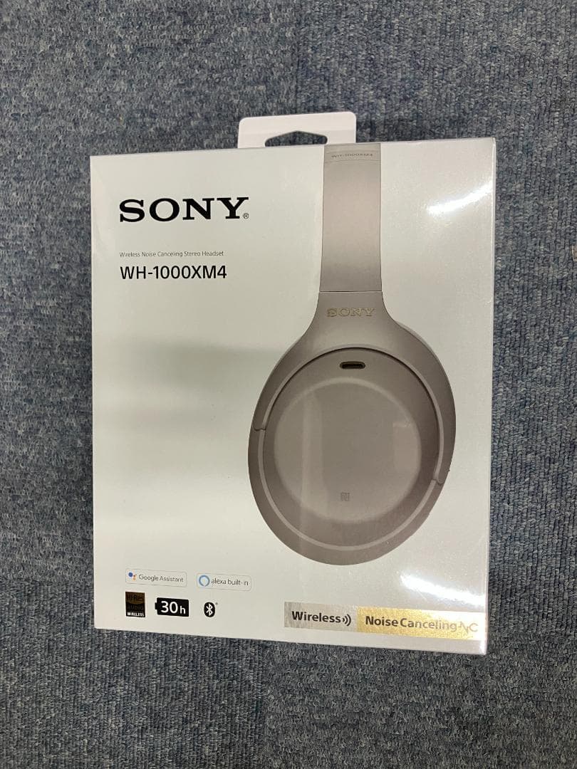 【新品未開封】ソニーWH-1000XM4ノイズキャンセリングヘッドホン