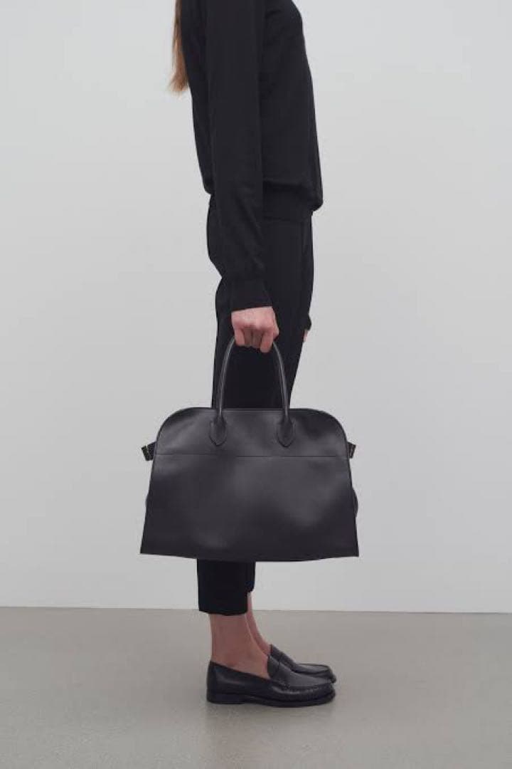 THE ROW Margaux 15 サドルレザー