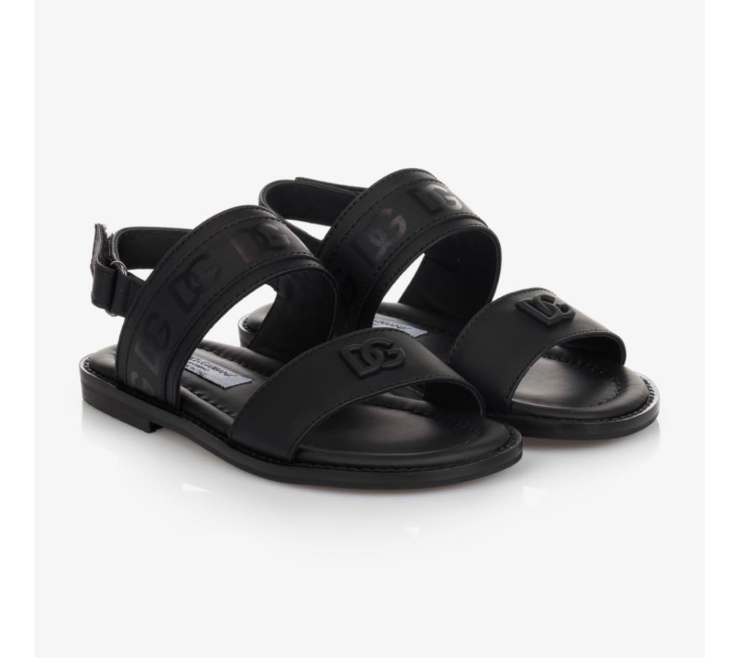 dolce&gabbana ドルガバ　サンダル　ブラック　黒 16 17 18