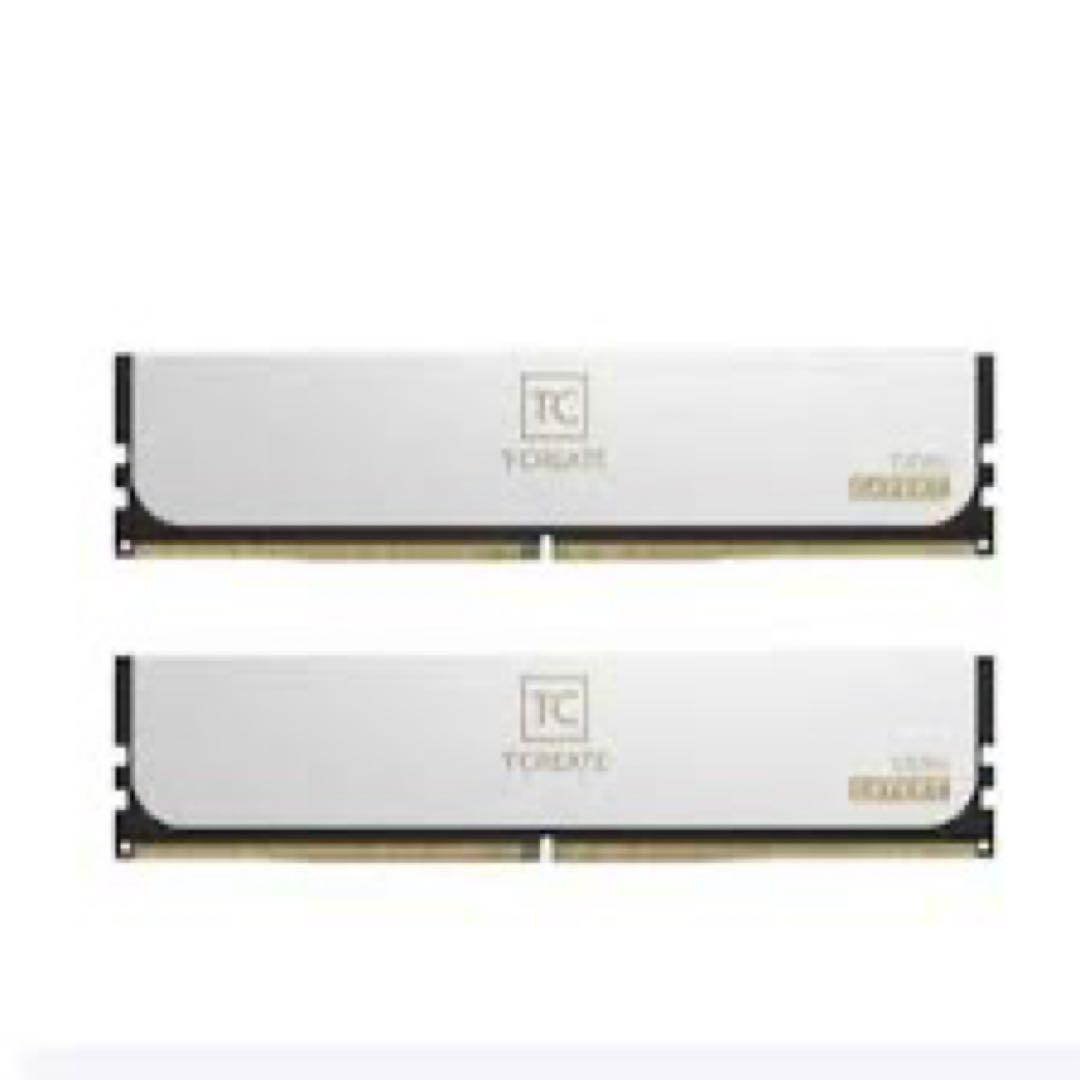 T-CREATE DDR5メモリー32GB×2 白　黒セット