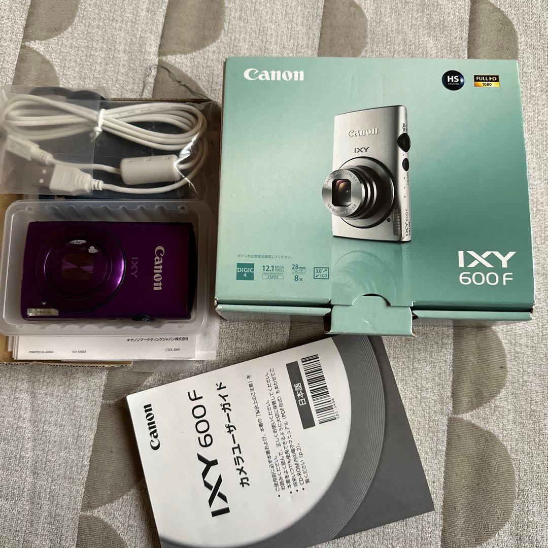Canon IXY 600 F パープル