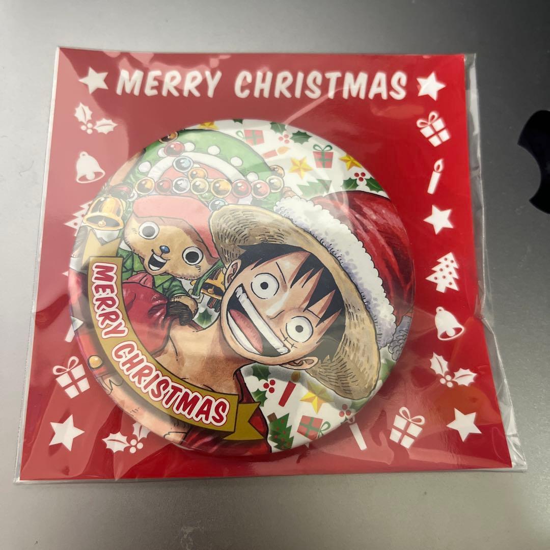 や*ぎ様 激レア　ワンピース クリスマス缶バッジ2018 ルフィ チョッパー