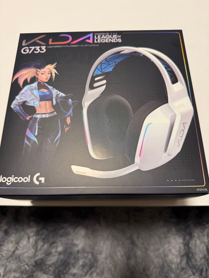 Logicool KDA LOLコラボ G733 ワイヤレス ヘッドセット