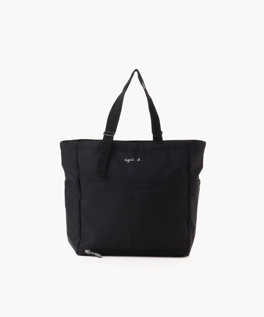 アニエスベー　ロゴ　ペアレンツバッグ　マザーズバッグ　2way